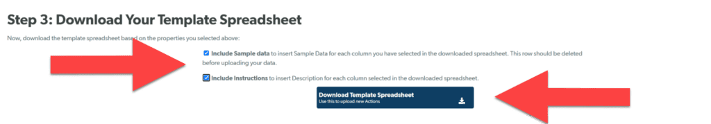 Download Template Spreadsheet