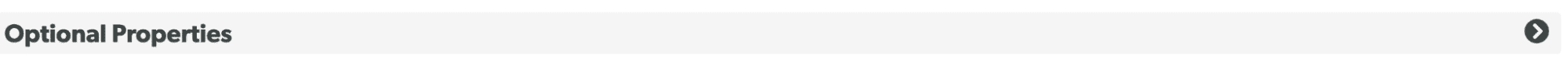 Optional Properties tab, collapsed.